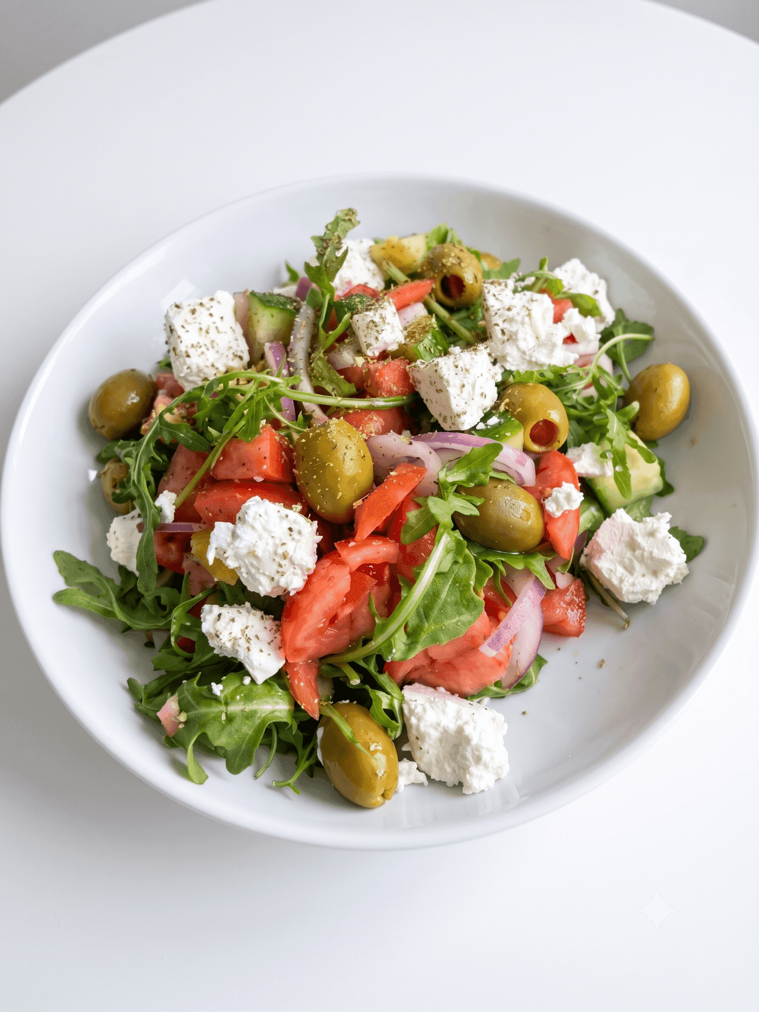 Fresh house salad at Eri Star Cafe Silver Spring